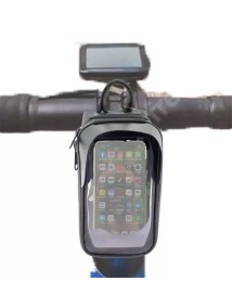 KOM Sacoche cadre vélo porte téléphone