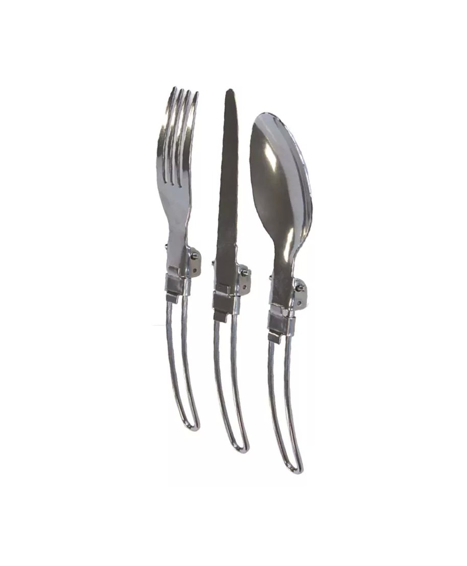 CURVES Couverts 3 pièces pliants