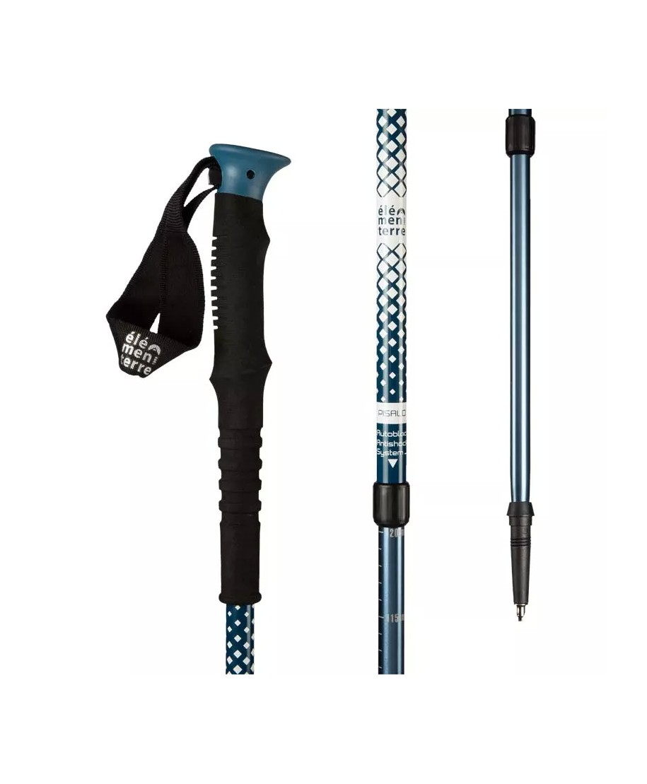 PISALO Bâton de randonnée long grip EVA