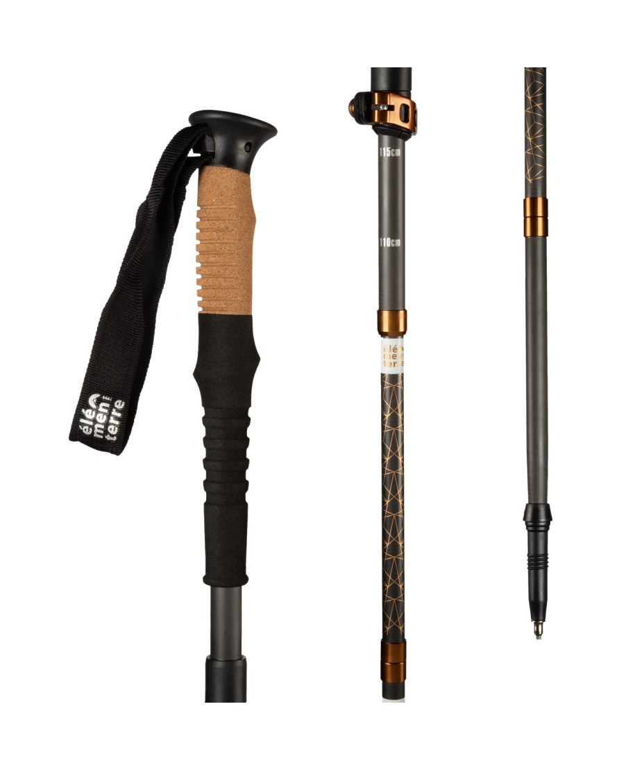 YANBURU Bâton de randonnée pliable carbone