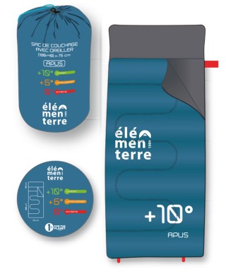 APUS Sac de couchage avec oreiller