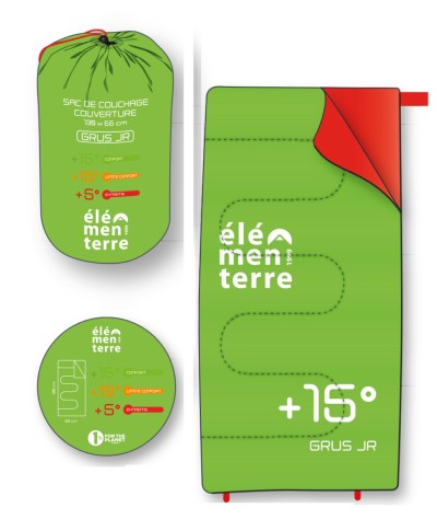 GRUS_JR Sac de couchage couverture junior