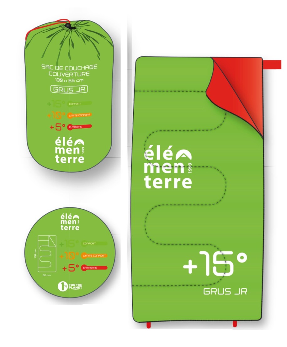 GRUS_JR Sac de couchage couverture junior
