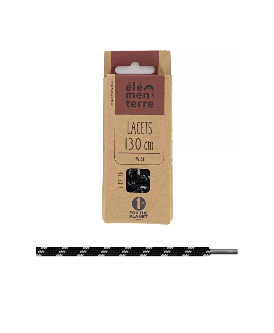 TWIST Paire de lacets tubulaires