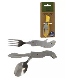 COOVY Couverts 3 pièces pliants